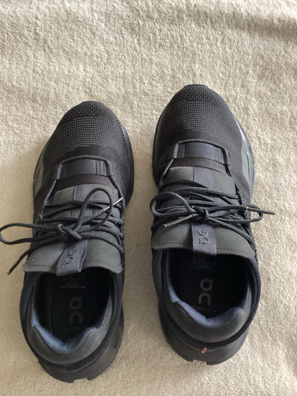 On Cloudnova Women’s Black Athletic Running Shoes